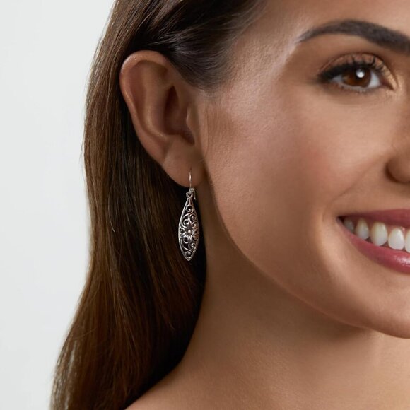 Boho Earrings for Women Dangling | Flower Earrings | Heart Earrings | Tassel Ear - Picture 4 of 6